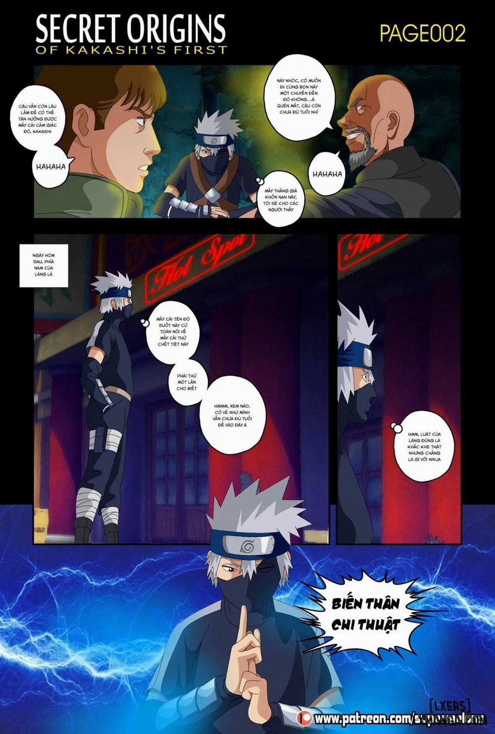Secret Origins of Kakashi’s First Oneshot trang 2