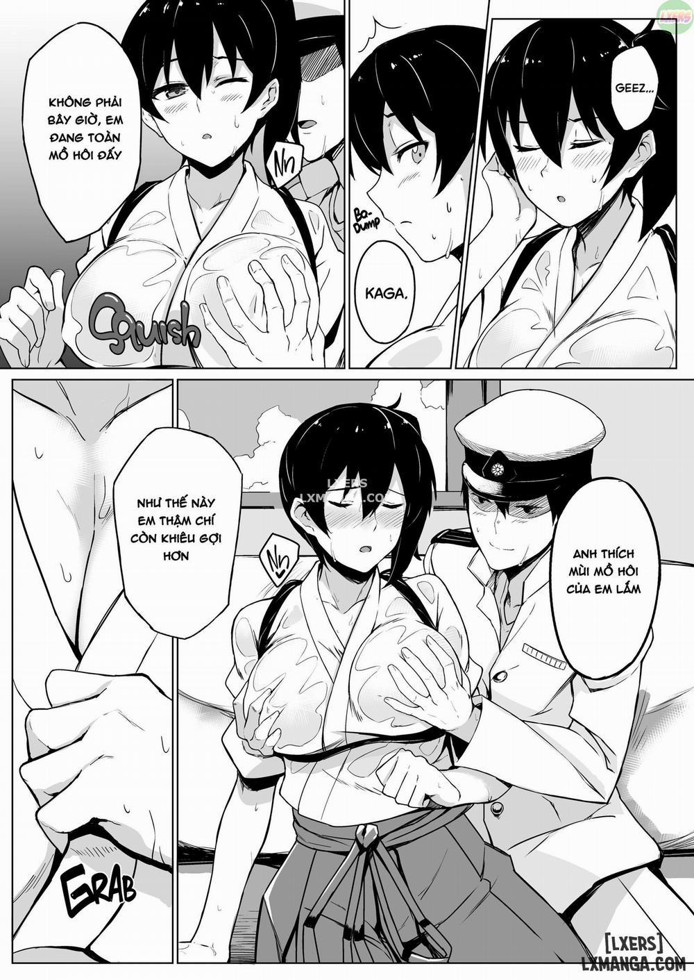 Secretary Ship Kaga's Summer Vacation Oneshot trang 4