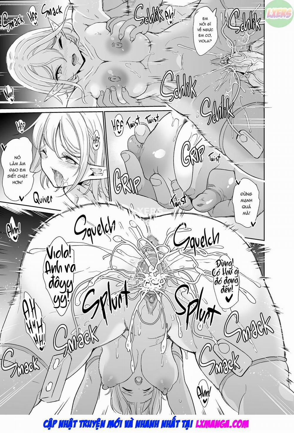 Seiteki Koukishin ~Kagekya Elf wa Manko de Ikitai~ Oneshot trang 36
