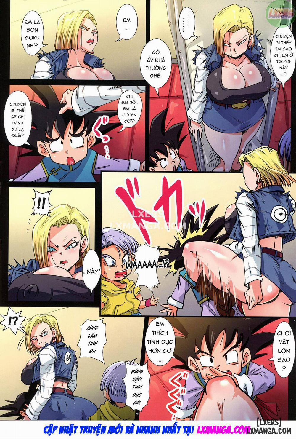 Seiyoku Shori Ningen 18-gou - 2 Tsu no Uchuu no Kessen Sonogo Oneshot trang 10