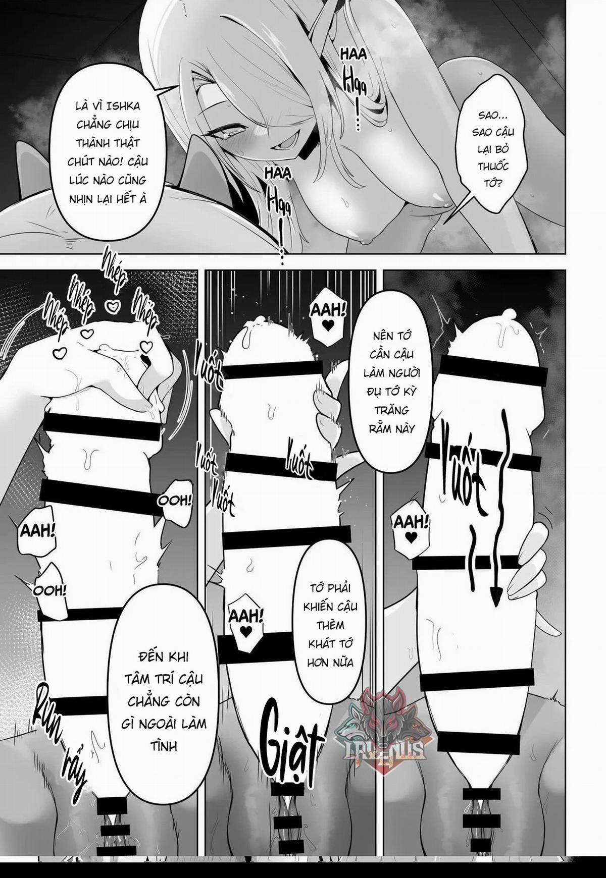 Seiyoku Tsuyo Tsuyo Elf Wa Muriyari Okashite Hoshii 4 trang 22