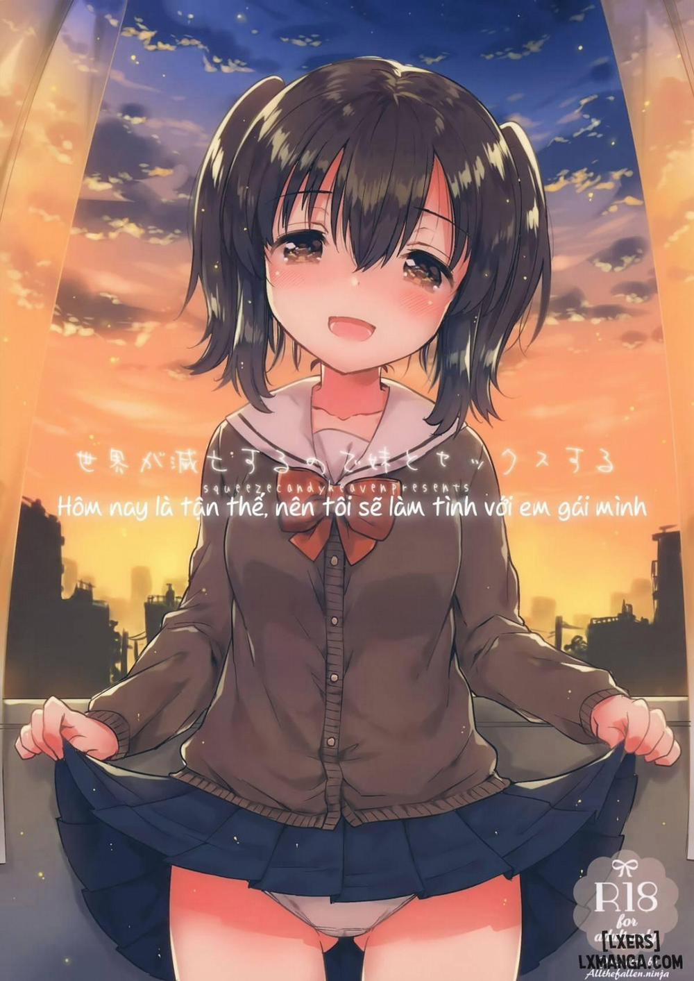 Sekai ga Metsubou Suru node Imouto to Sex Suru Oneshot trang 0