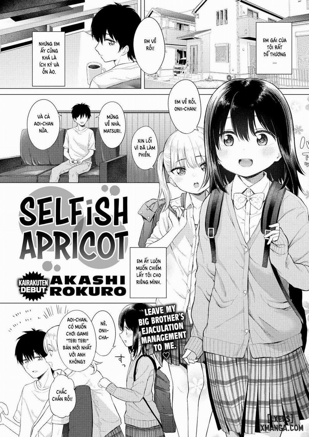 Selfish Apricot Oneshot trang 0