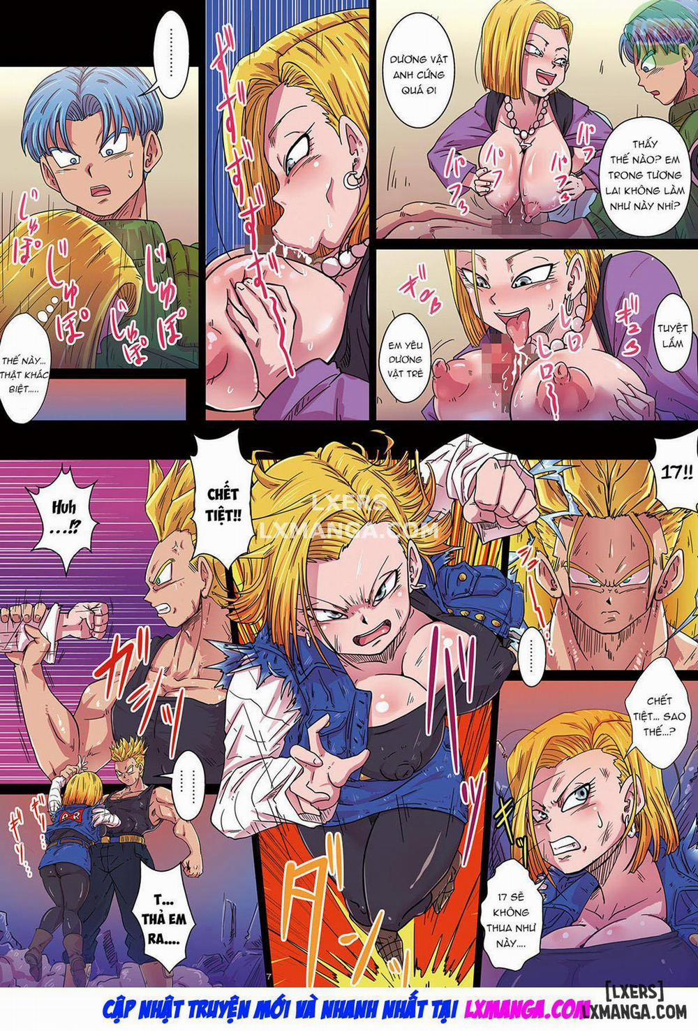 Semari Kuru Chijo! Bulma to 18-gou Oneshot trang 9