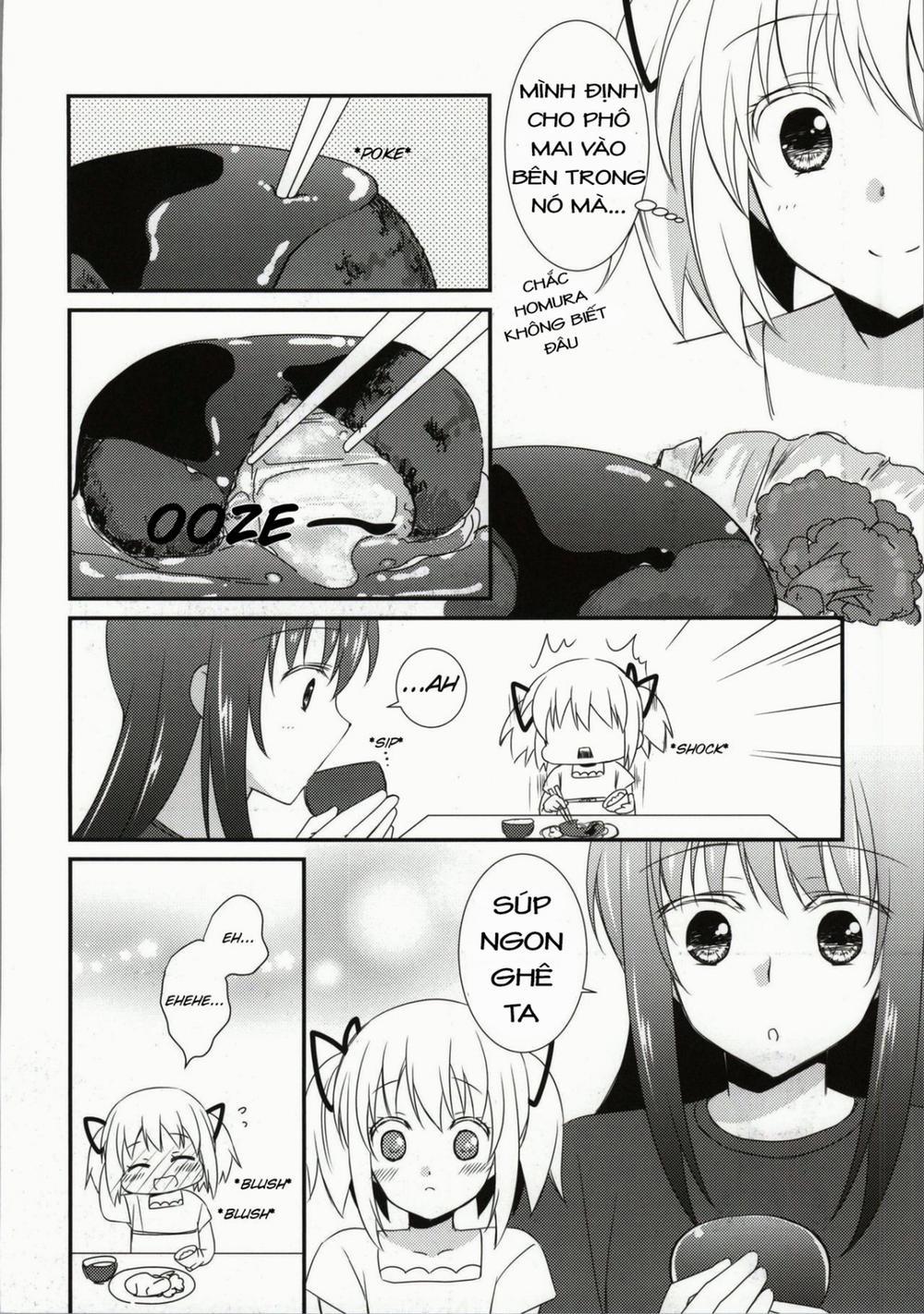 Sengyou Shufu no Sentou Fuku wa (Mahou Shoujo Madoka Magica) Oneshot trang 12