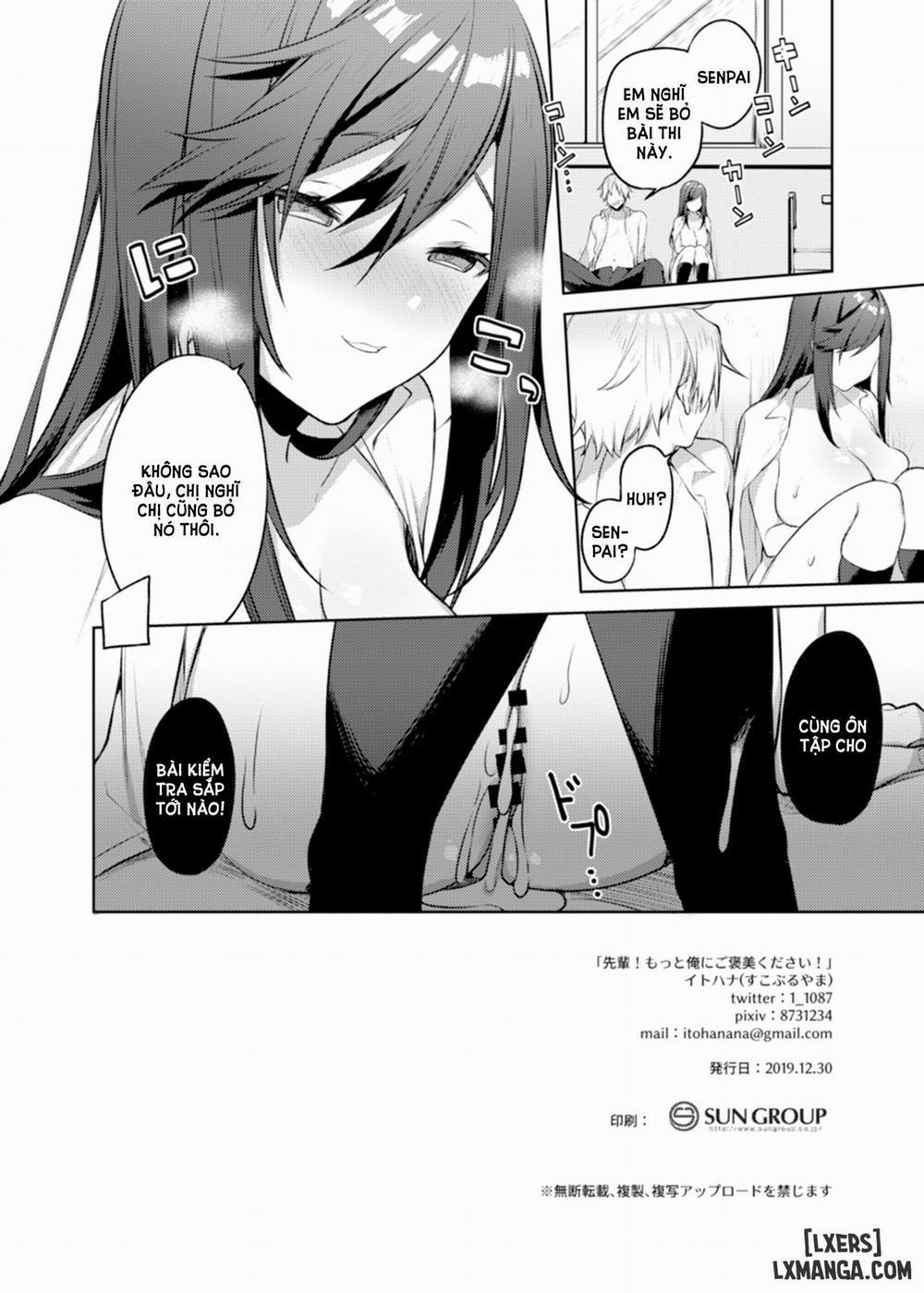 Senpai! Motto Ore ni Gohoubi Kudasai! Oneshot trang 22
