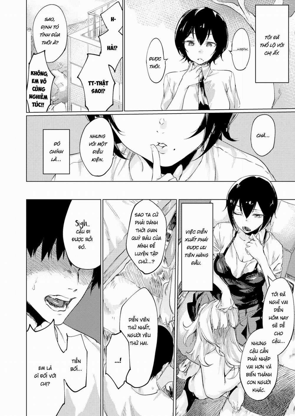 Senpai ngại ngùng thích cosplay Oneshot trang 6