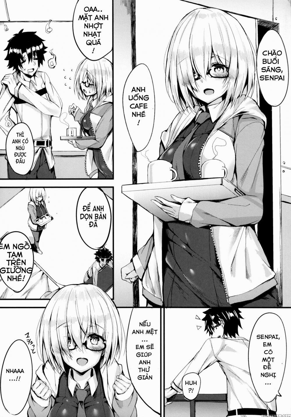 Senpai ni Daisuki datte Tsutaetai (Fate/Grand Order) Oneshot trang 2