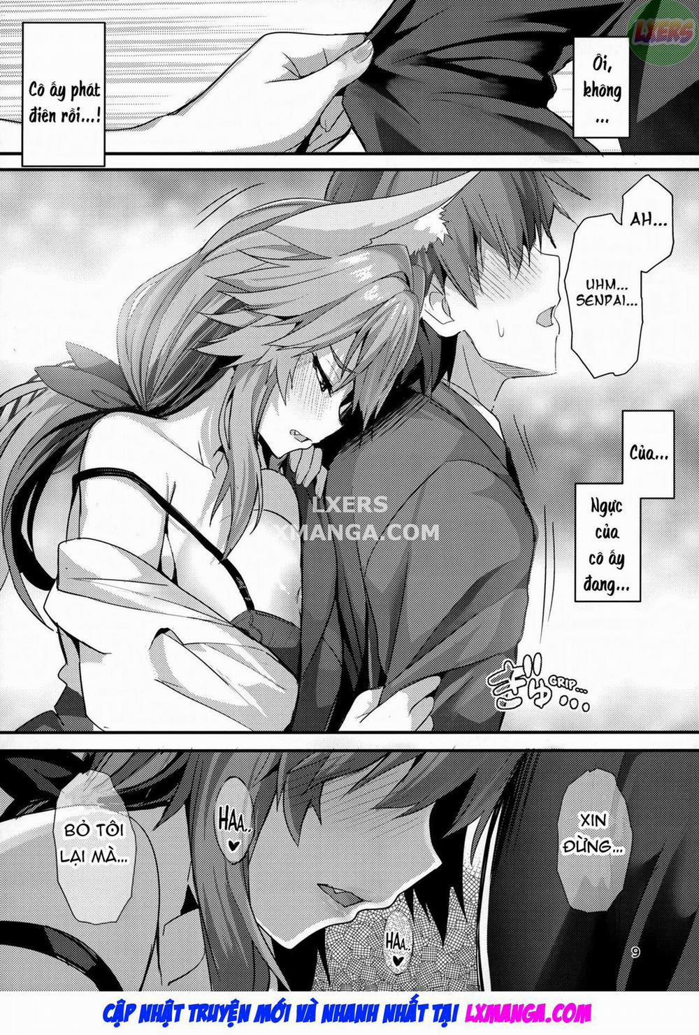 Senpai Office Worker Tamamo Oneshot trang 10