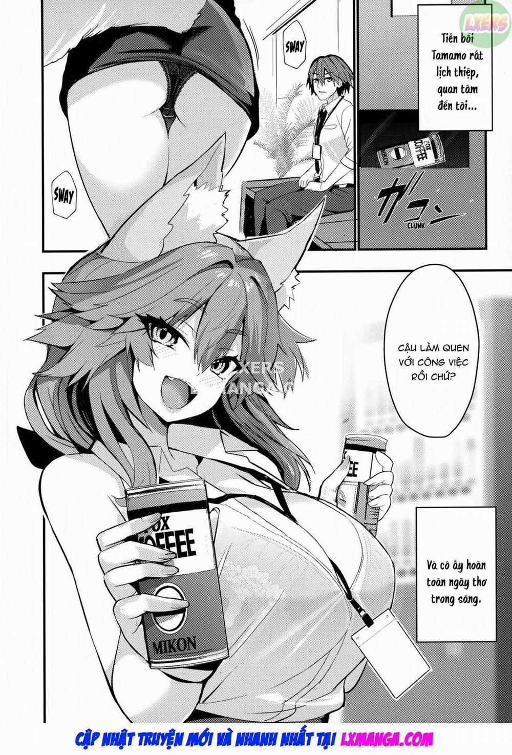 Senpai Office Worker Tamamo Oneshot trang 5
