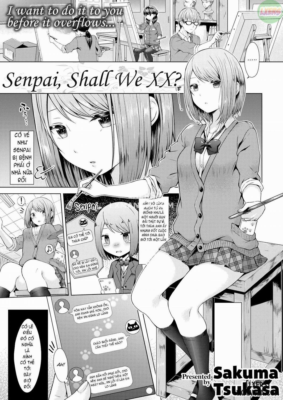 Senpai, Shall We XX 1 trang 0