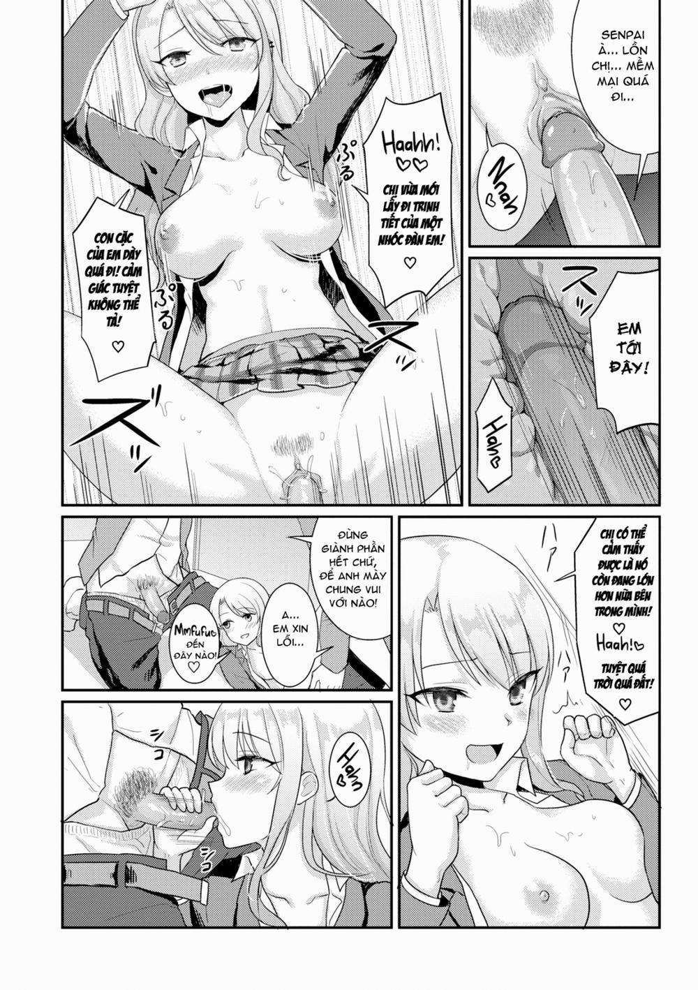 Senpai! Xin Chị Hãy Hẹn Hò Với Em! Oneshot trang 10