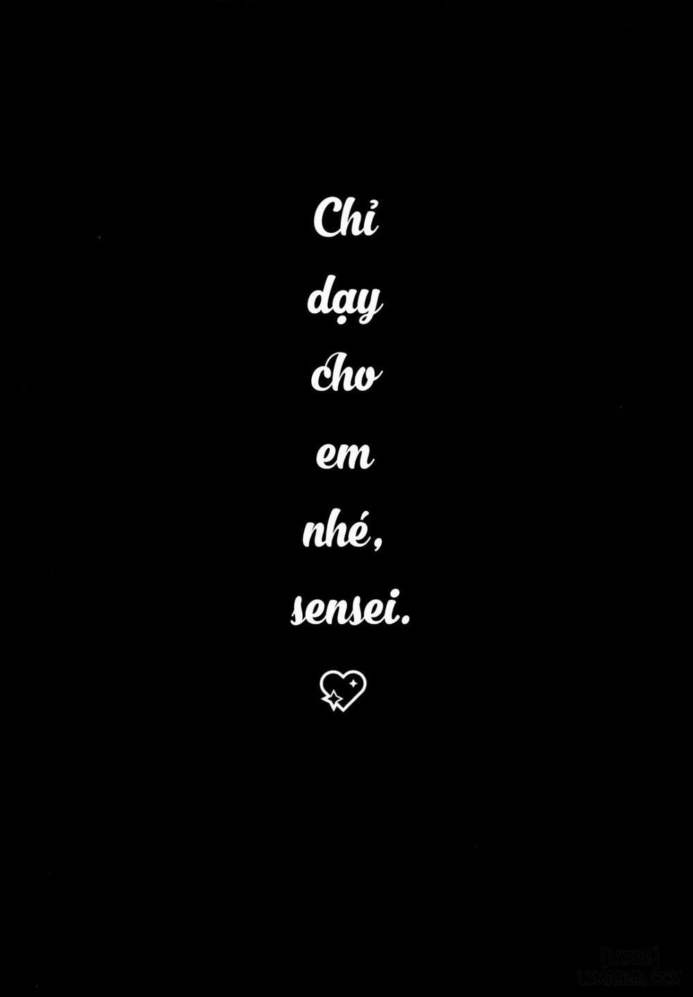 Sensee Shidou Shite ne Oneshot trang 4