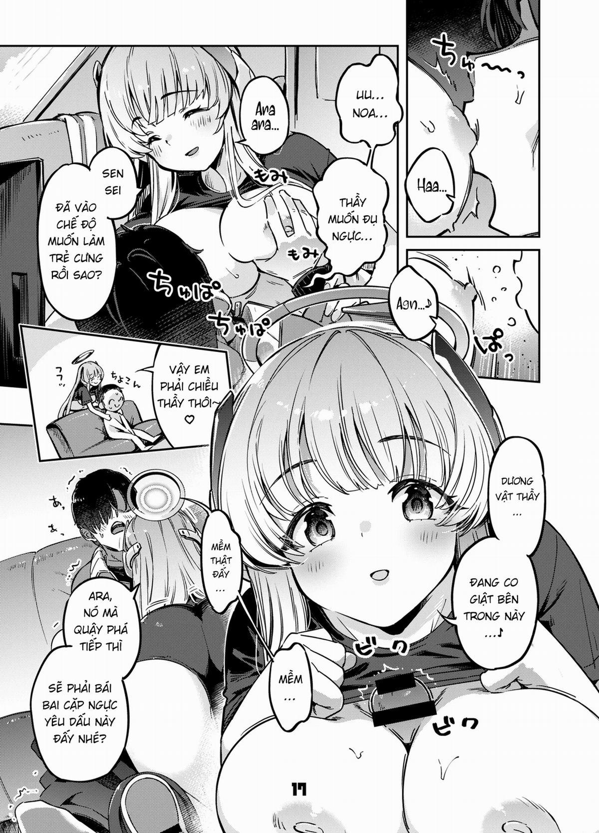 Sensei! Đừng Nói Cho Yuuka-Chan Biết Đấy Nhé! - Blue Archive OneShot trang 15
