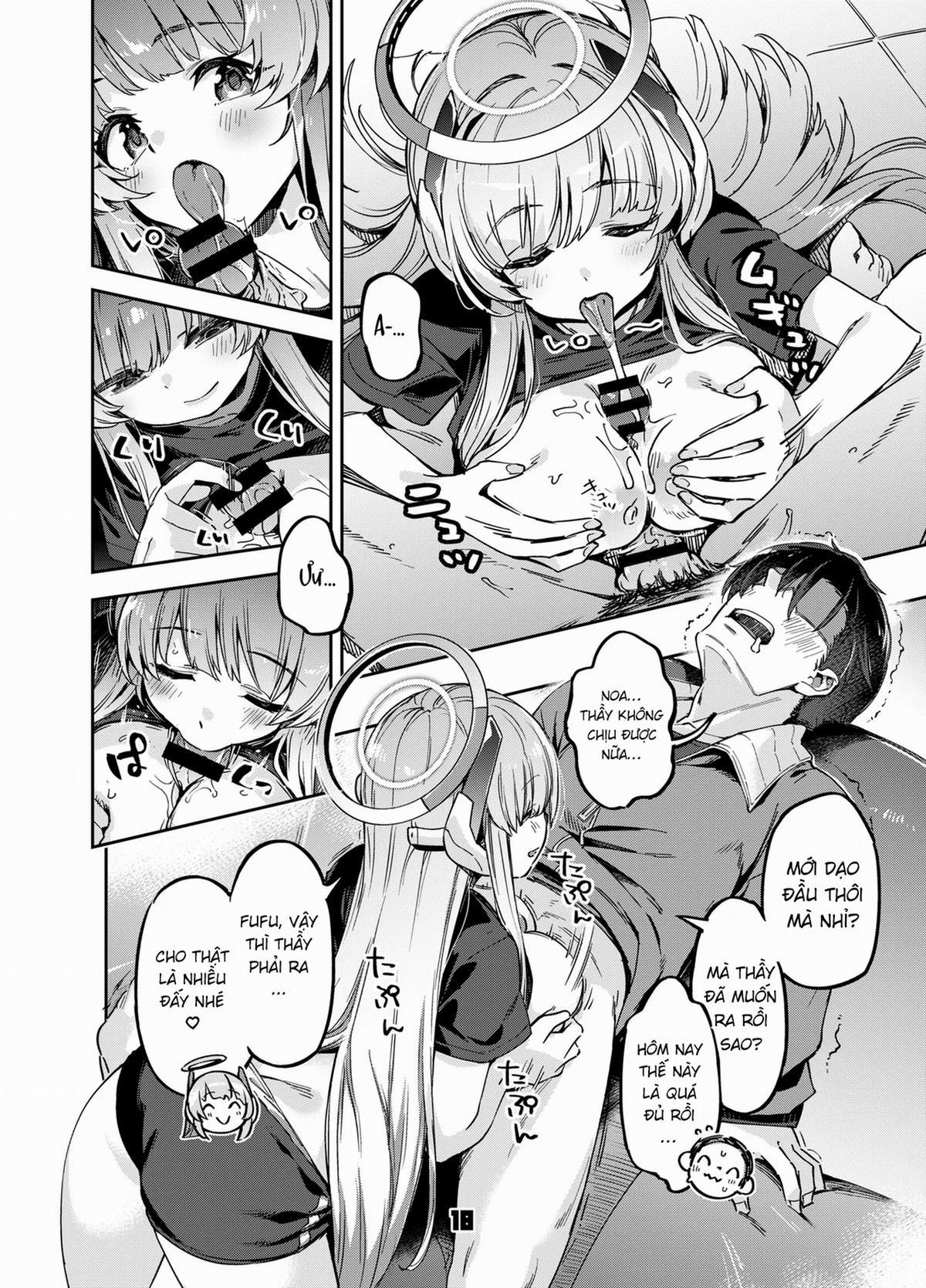 Sensei! Đừng Nói Cho Yuuka-Chan Biết Đấy Nhé! - Blue Archive OneShot trang 16