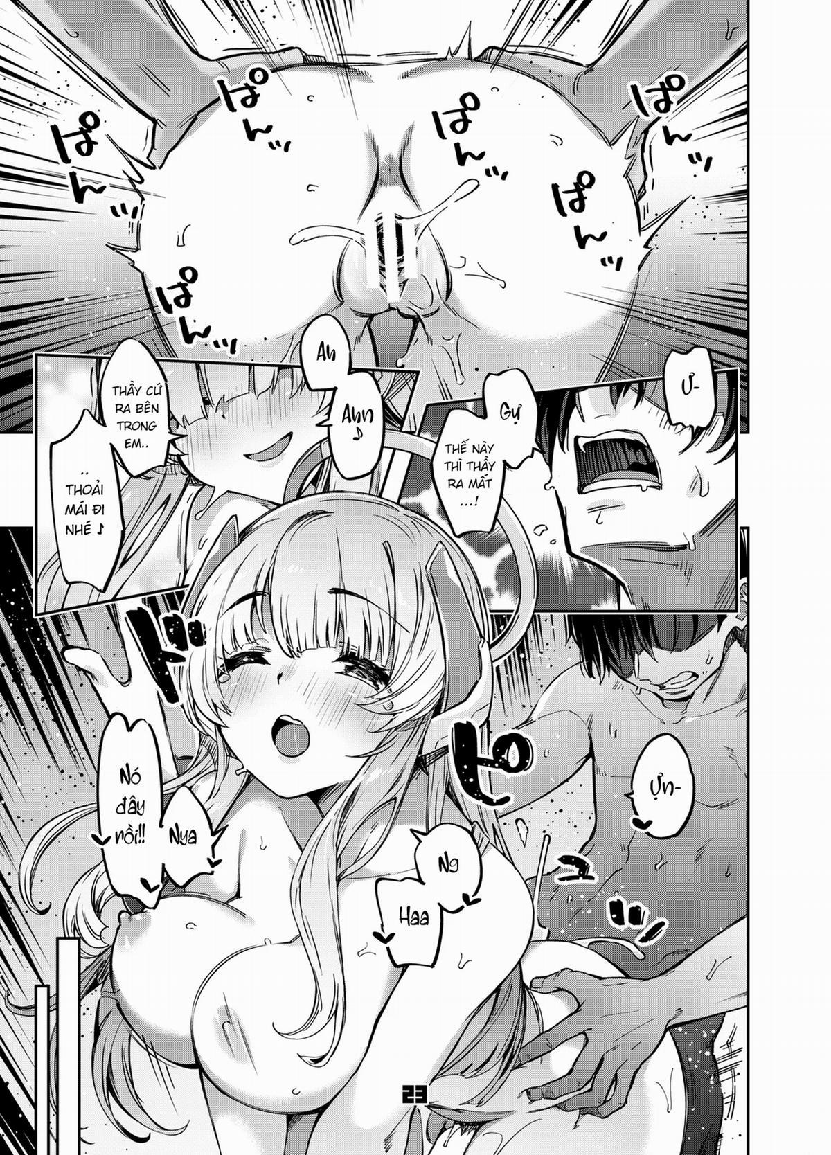 Sensei! Đừng Nói Cho Yuuka-Chan Biết Đấy Nhé! - Blue Archive OneShot trang 21