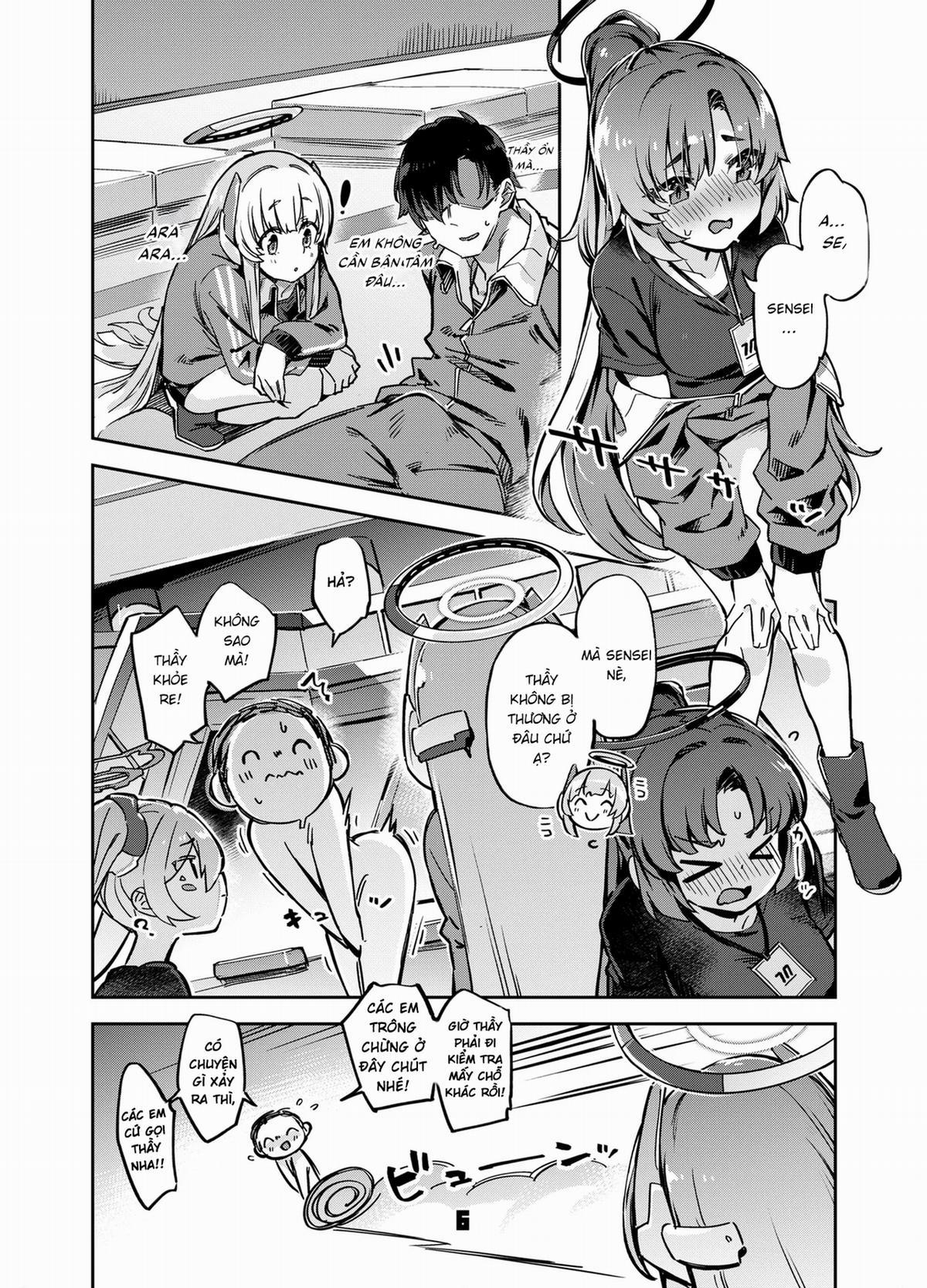 Sensei! Đừng Nói Cho Yuuka-Chan Biết Đấy Nhé! - Blue Archive OneShot trang 4