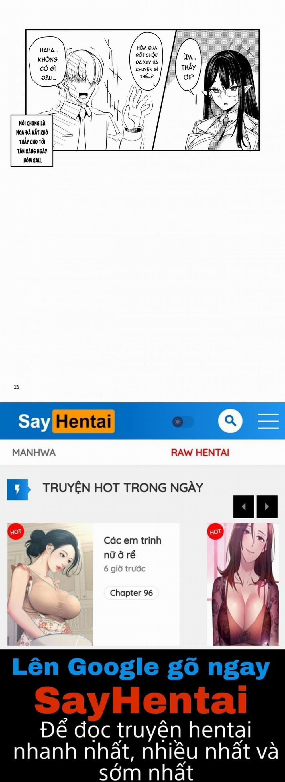 Sensei Issho ni Oyasumi Shimasen ka Oneshot trang 24