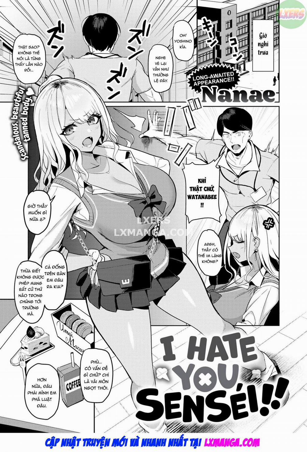 Sensei nante Daikkirai!! Oneshot trang 1