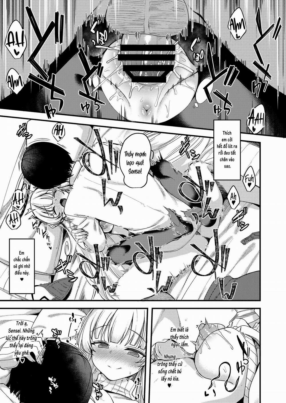 Sensei, thầy có thể dành thêm nhiều thời gian cho em nữa được không? Oneshot nứng trang 9