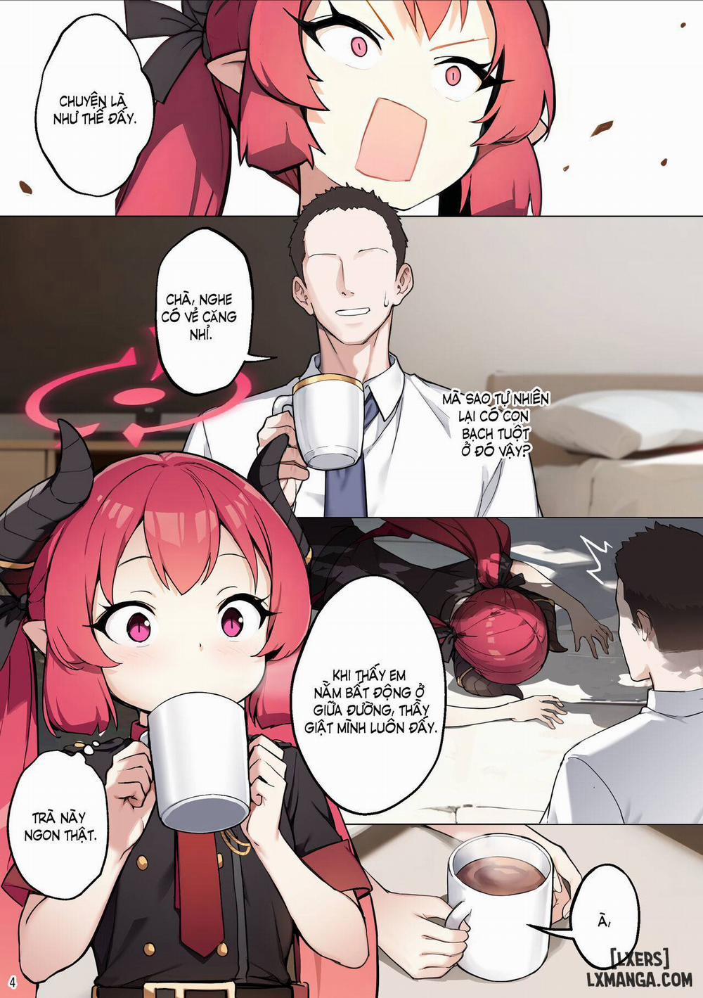 Series Oneshot Các Doujinshi Của Blue Archive P.2 Cho em ăn, thầy ơi!!- Truyện Màu trang 4