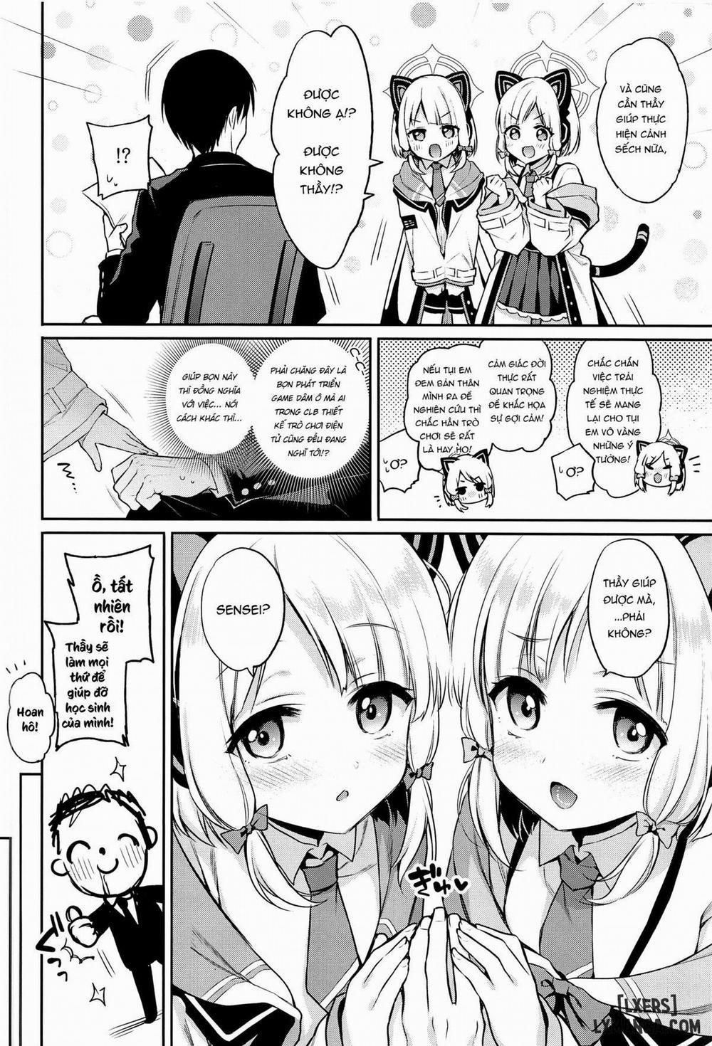 Series Oneshot Các Doujinshi Của Blue Archive P.2 Đi theo con đường của Sensei trang 5