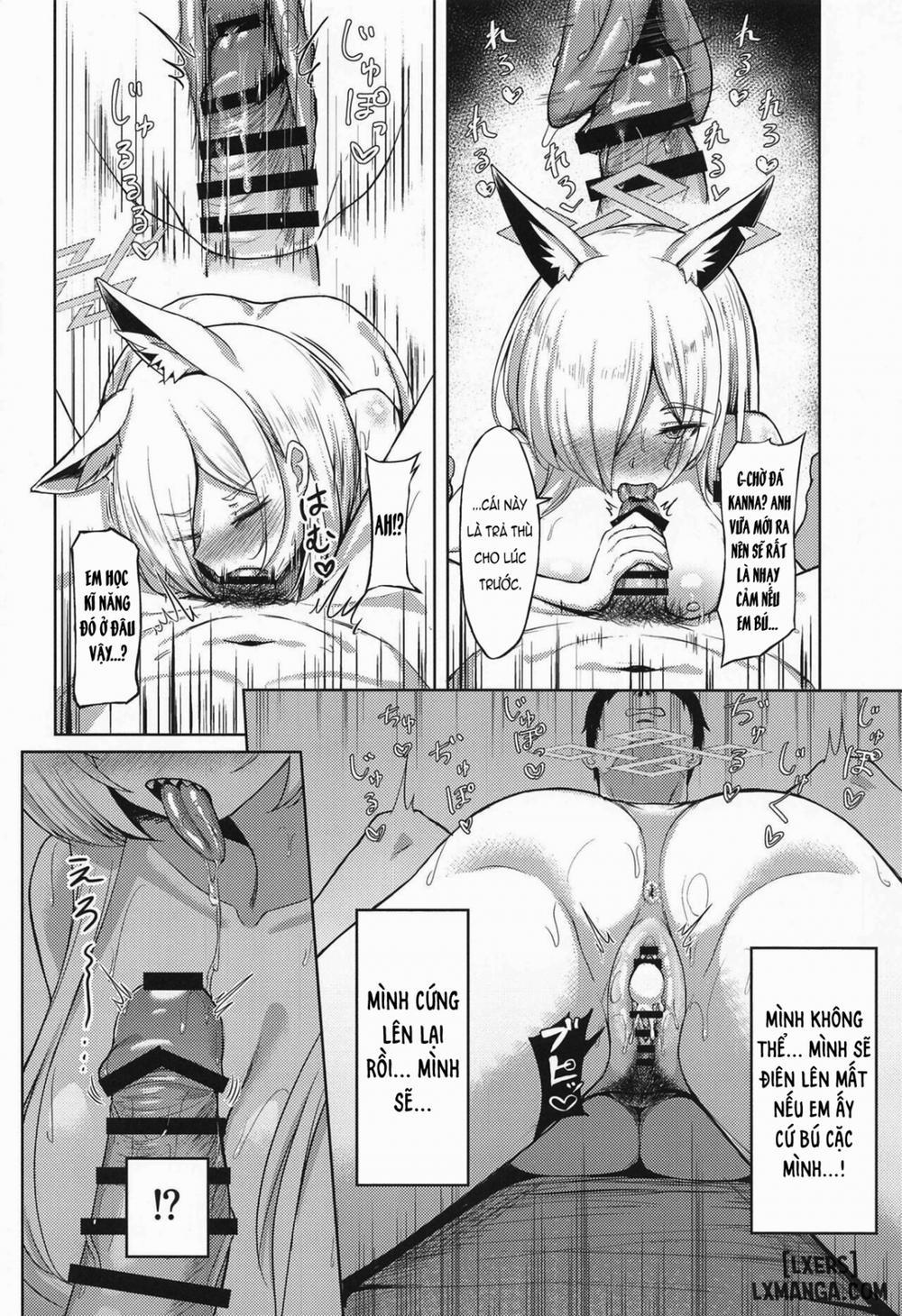 Series Oneshot Các Doujinshi Của Blue Archive P.2 Điên cuồng trang 11