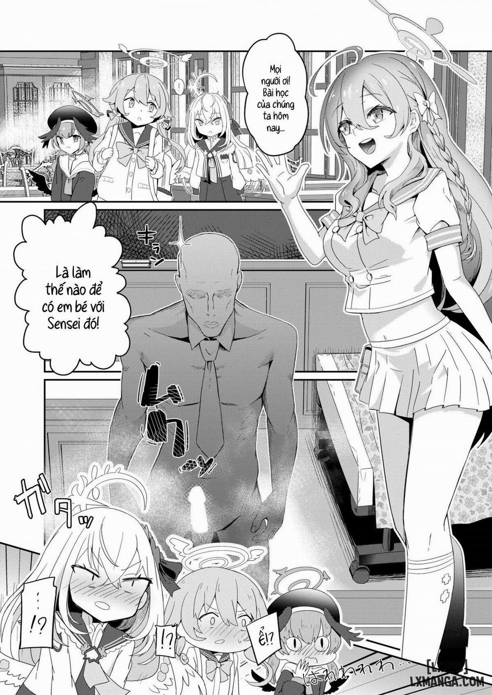 Series Oneshot Các Doujinshi Của Blue Archive P.3 Houkago 4-Ten-Mori trang 1