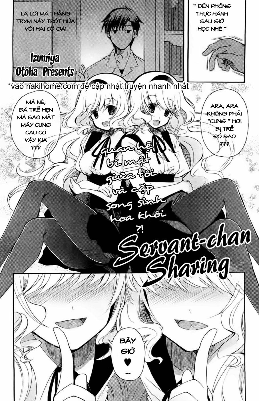 Servant-Chan Sharing Oneshot trang 0