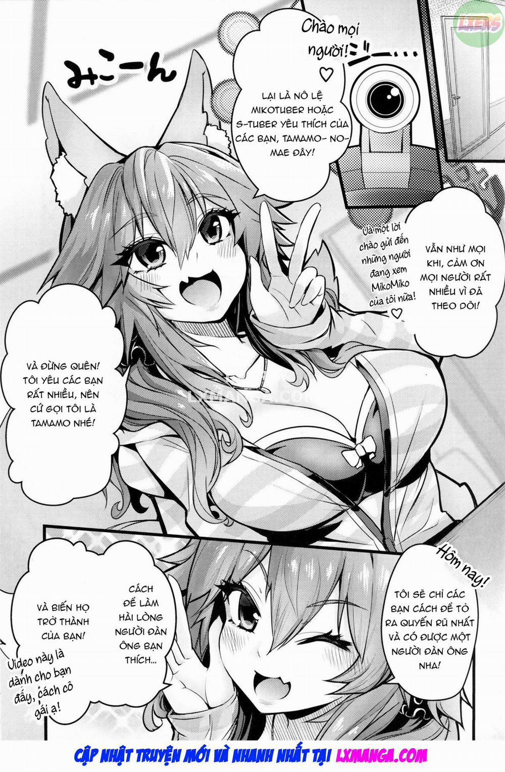 Servant MikoTuber Tamamo-chan Oneshot trang 4