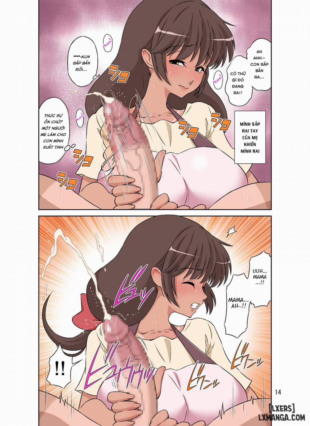 Sewayaki Mama, Musuko Ni Hamerareru Oneshot trang 13