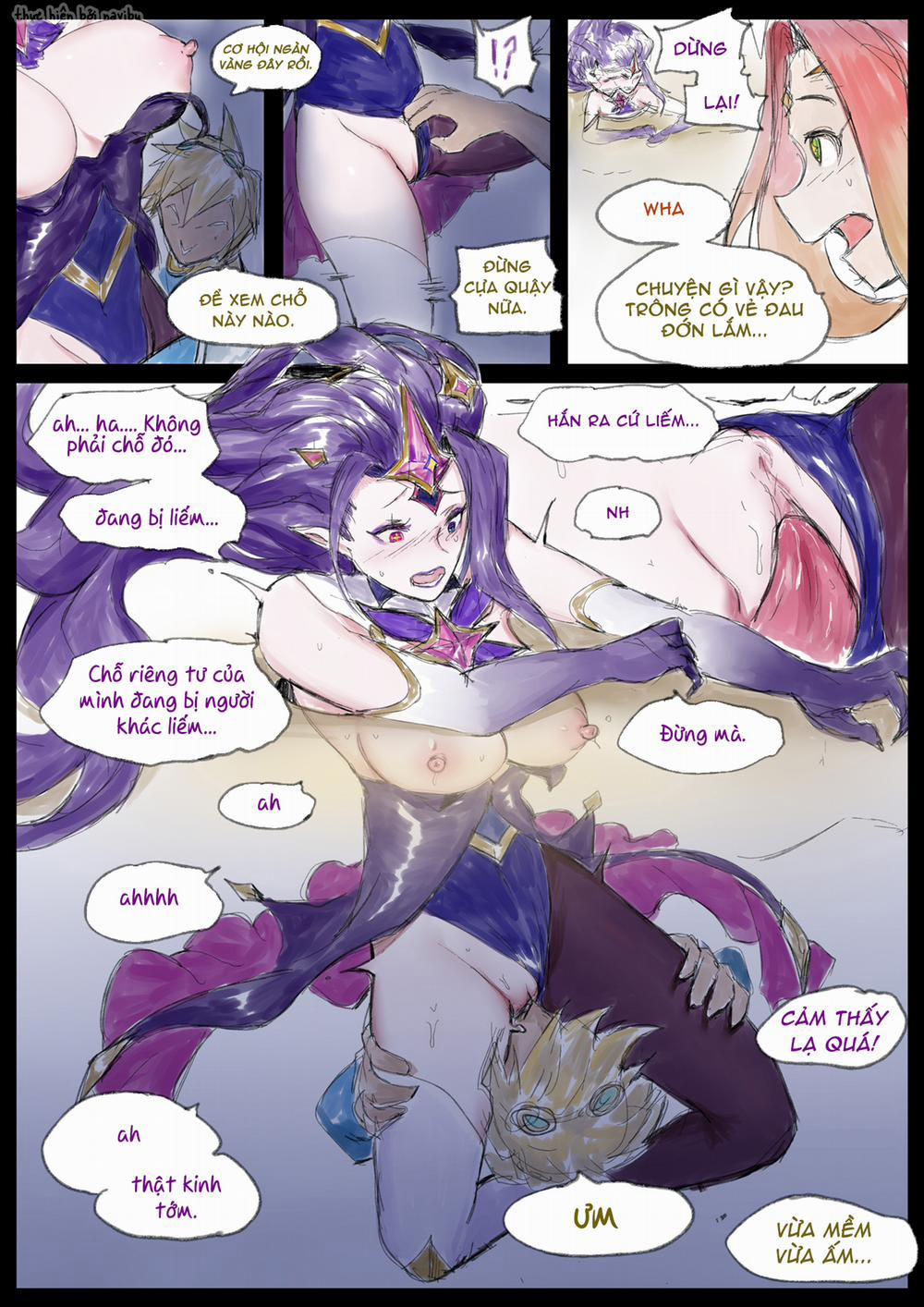 Sex Guardian 4 đồng đội bóp dái trang 24