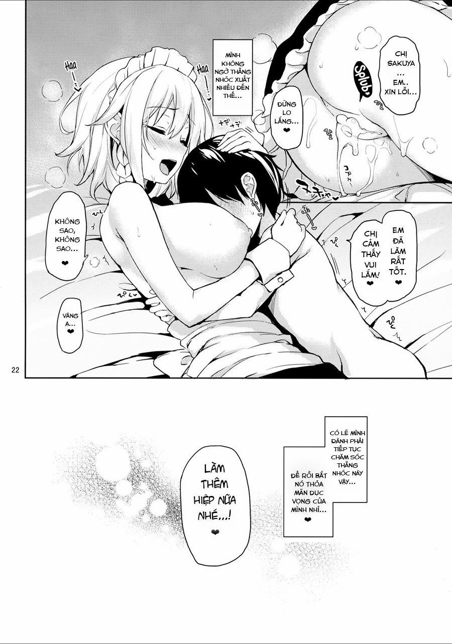 Shasei Kanri Shite Kudasai Sakuya-san! (Touhou Prọject) Điểm tự cho:8 0 trang 18