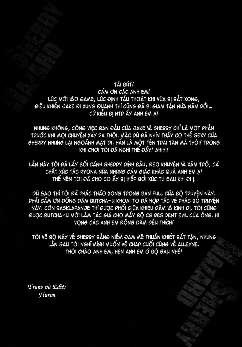 Sherry Hazard (Hyouka, Resident Evil, Samurai Spirits) Oneshot trang 38