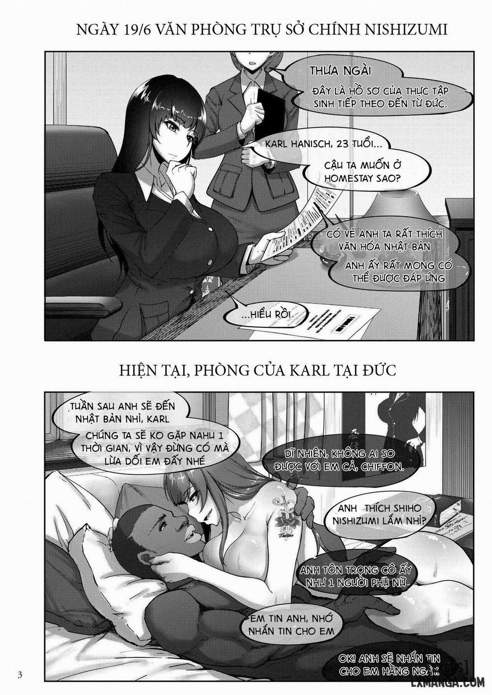 Shiho-san to Kokujin no Ryuugakusei Oneshot trang 1