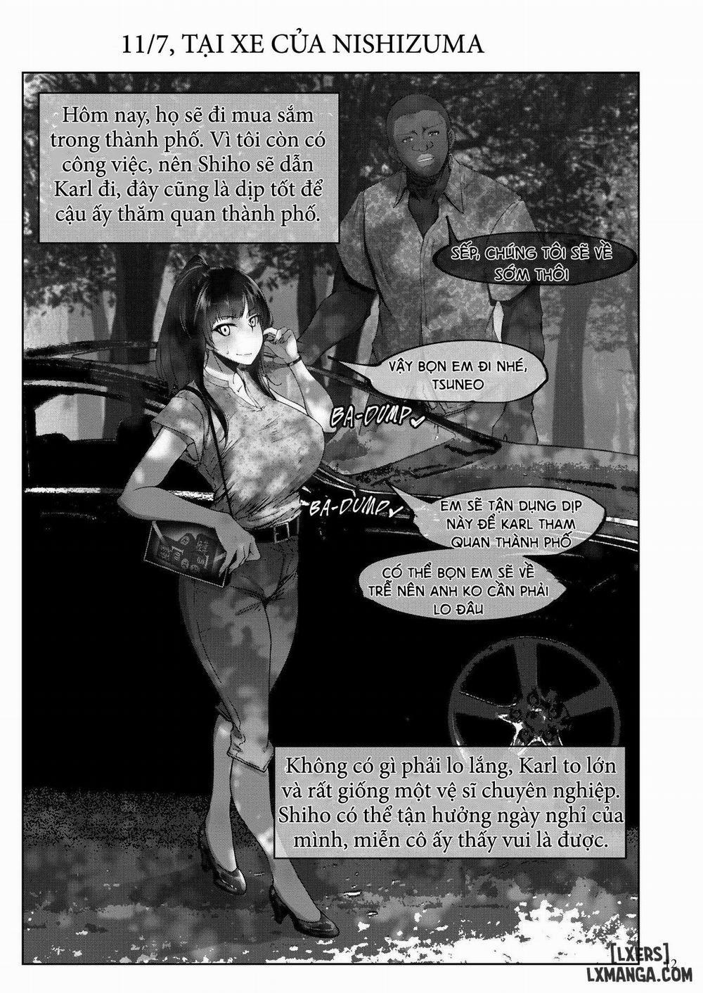 Shiho-san to Kokujin no Ryuugakusei Oneshot trang 10