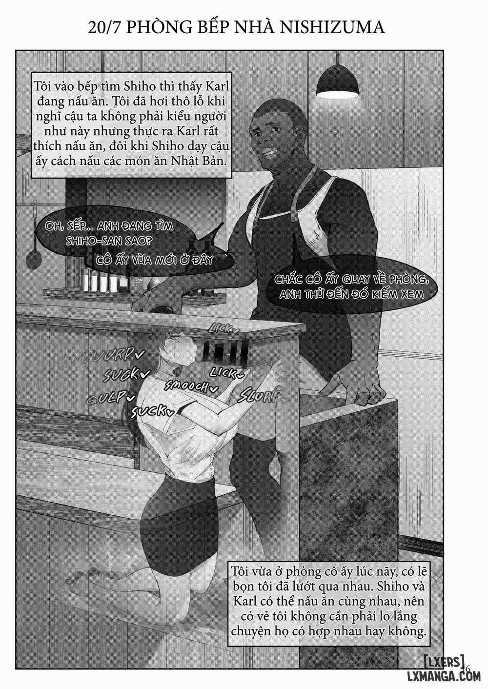 Shiho-san to Kokujin no Ryuugakusei Oneshot trang 16