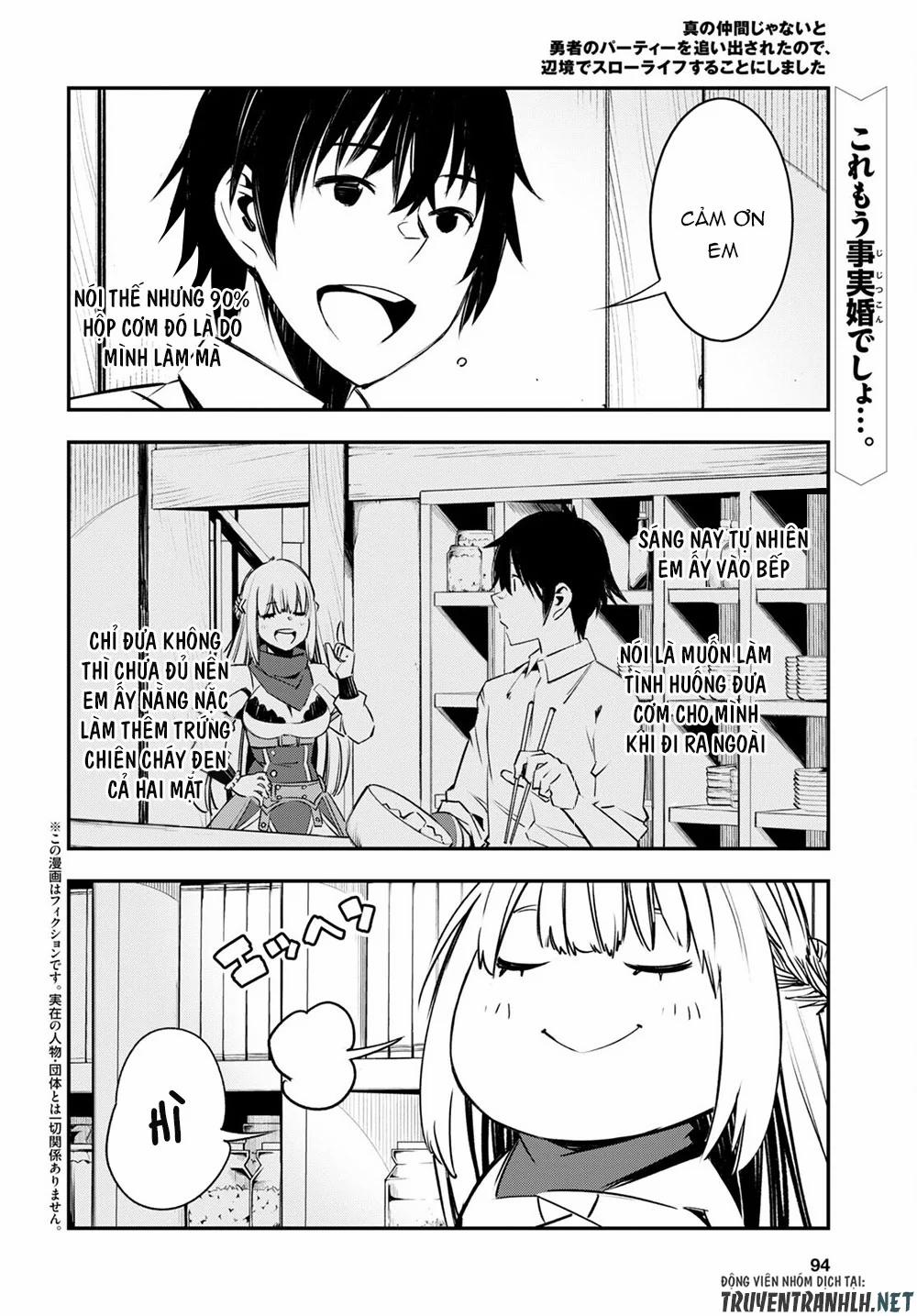 Shin No Nakama Janai To Yuusha No Party Wo Oidasareta No De, Henkyou De Slow Life Suru Koto Ni Shima 40 trang 2