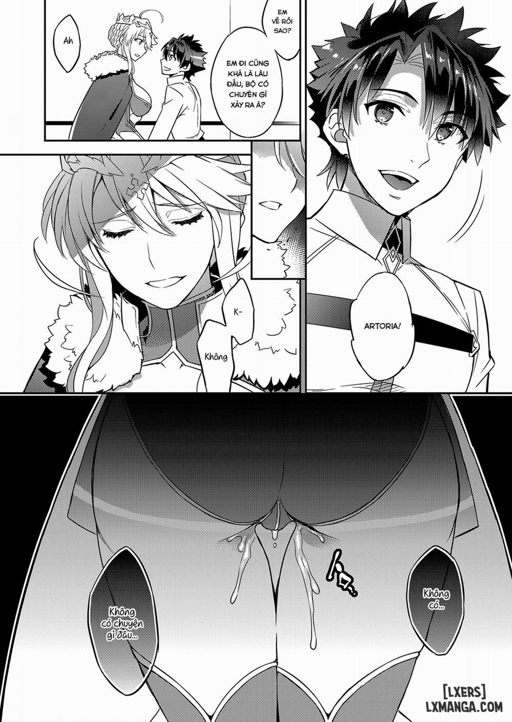 Shinjite Okuridashita Artoria ga NTRreru nante Oneshot trang 24