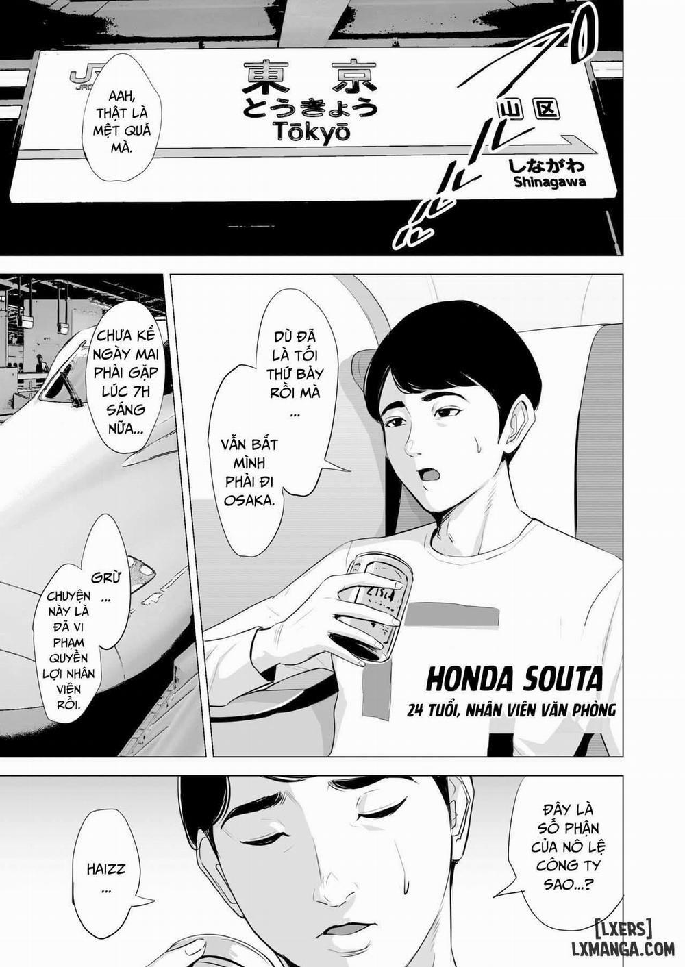 Shinkansen de Nani shiteru Oneshot trang 2