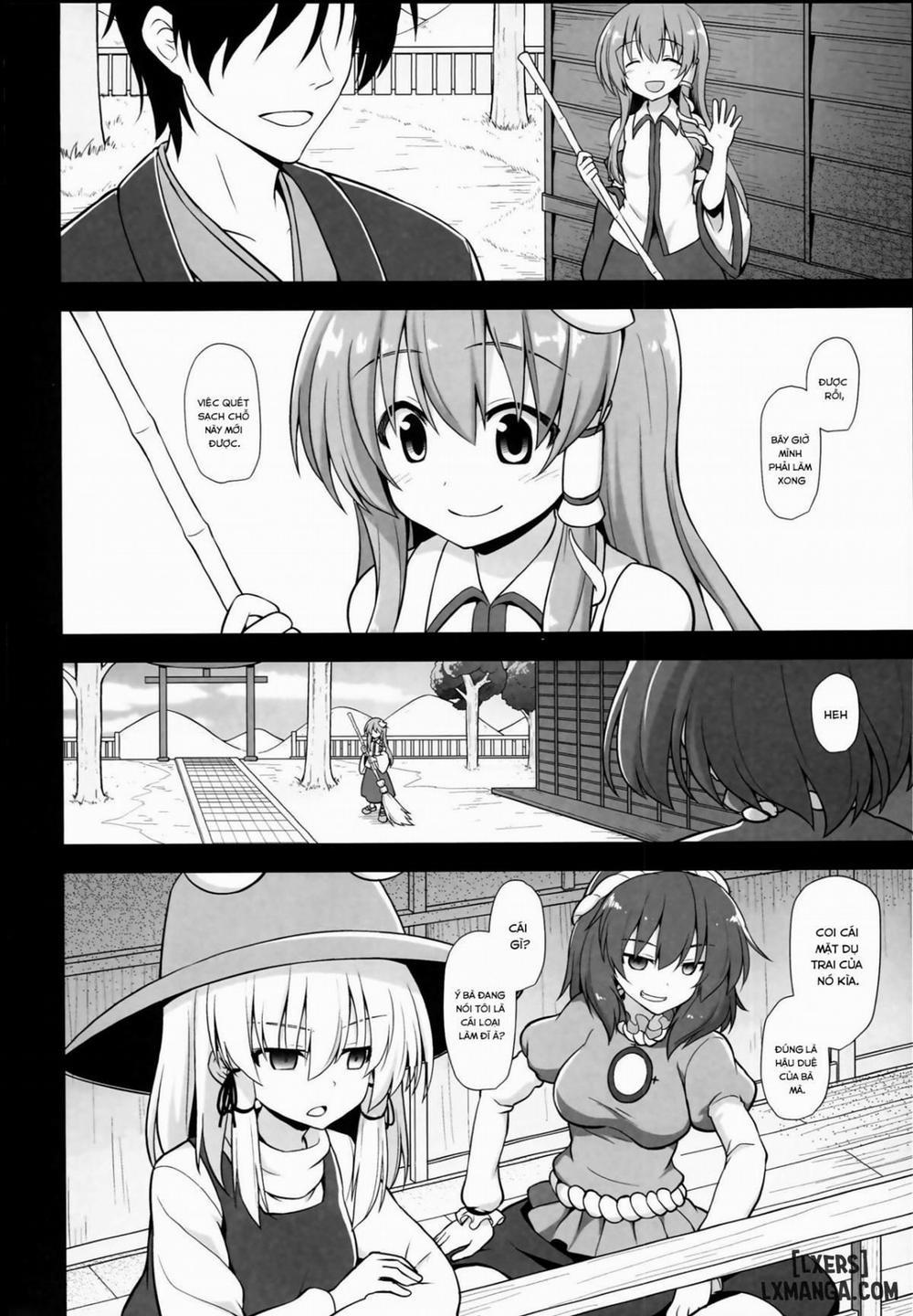 Shinkou no Tame ni Sanae-san ga Shokushu Oneshot trang 2