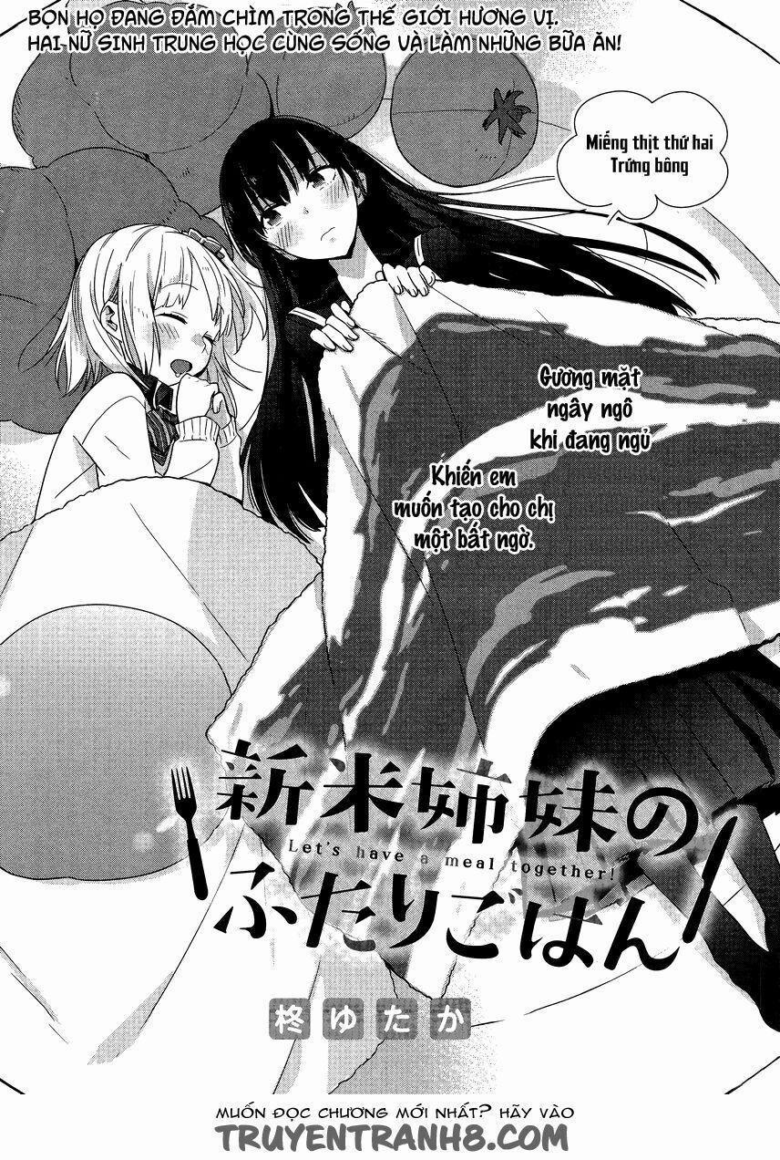 Shinmai Shimai No Futari Gohan 2 trang 1