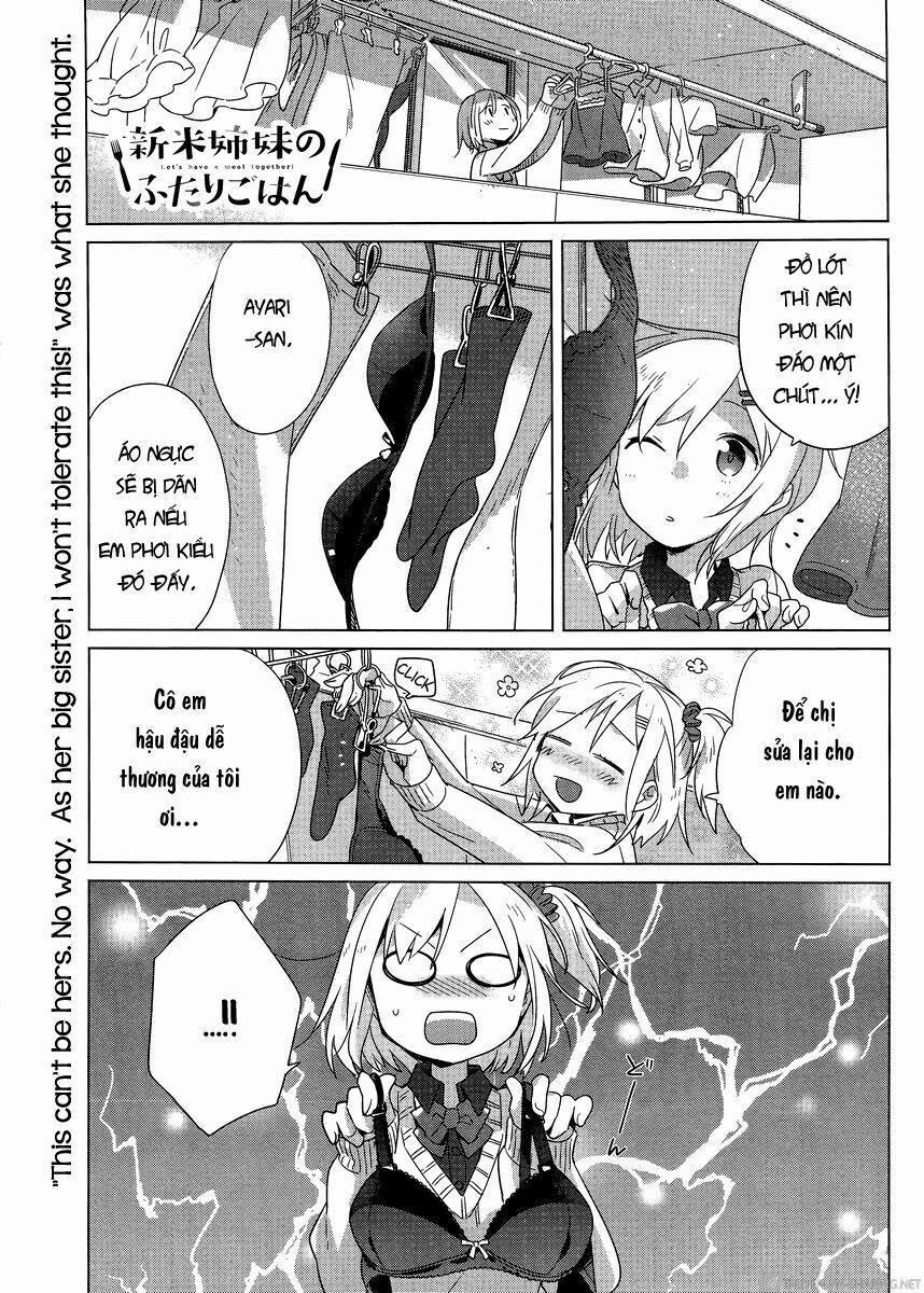 Shinmai Shimai No Futari Gohan 3 trang 0