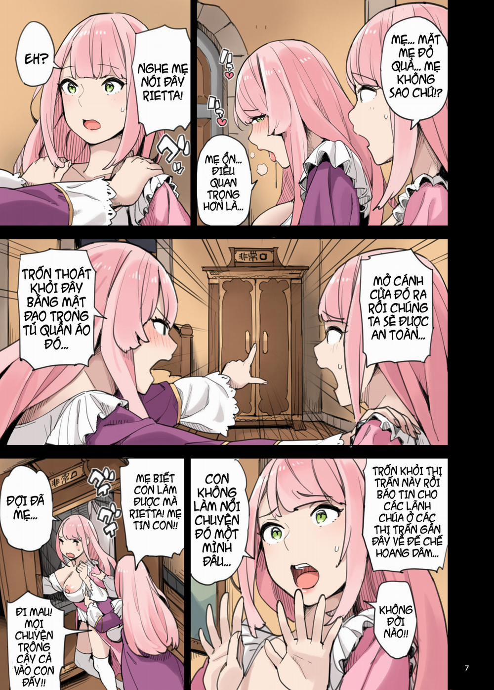 Shinryaku No Wild Ecchi Teikoku!! -Inran Dasshutsu Hen- Oneshot trang 6