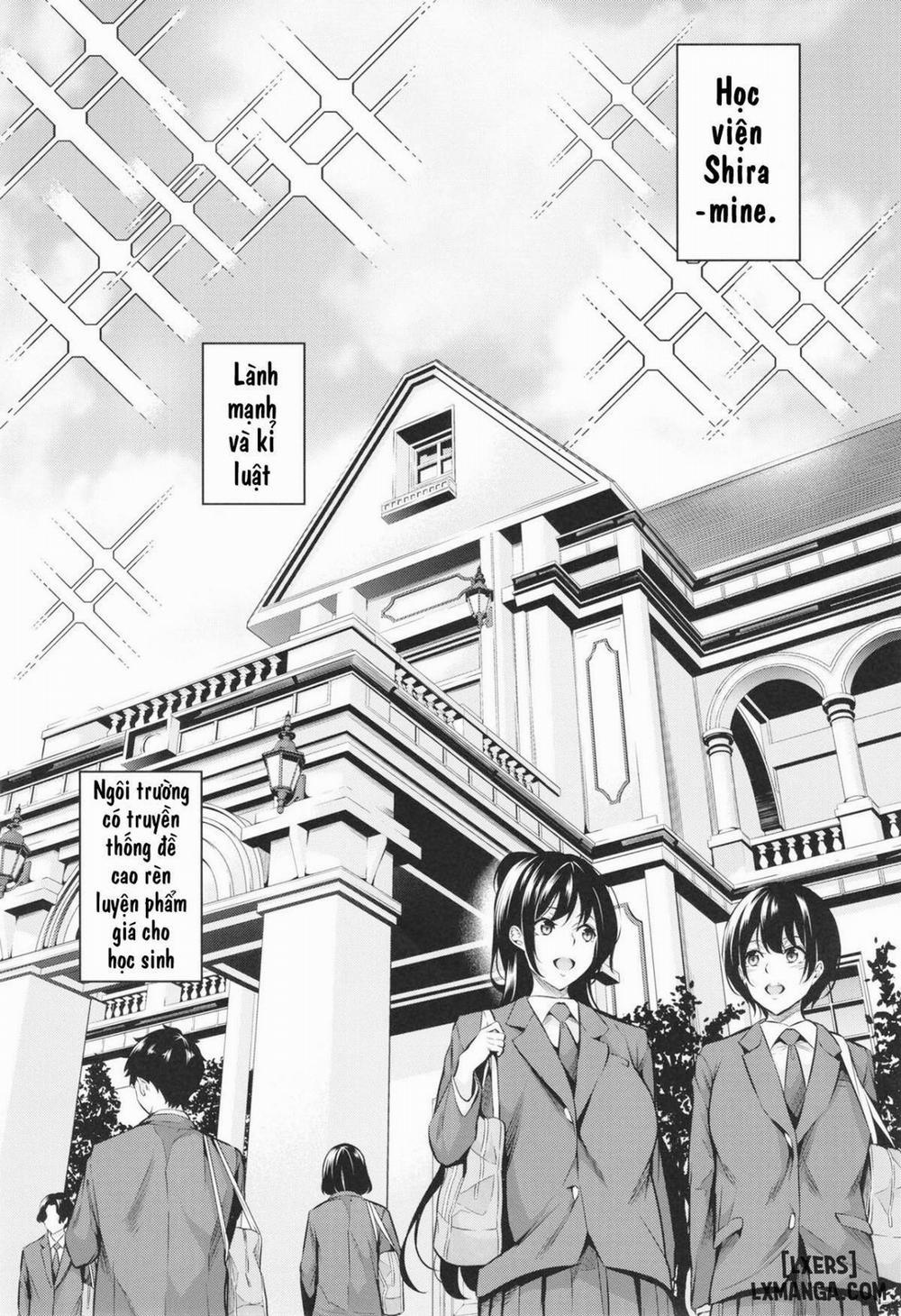 Shiramine Gakuen no Mesubuta Kaichou Oneshot trang 3