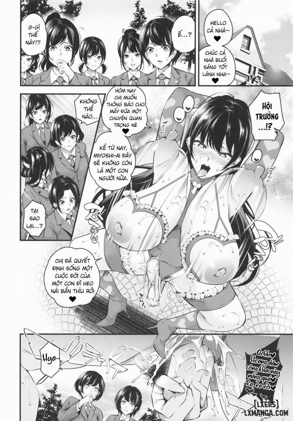 Shiramine Gakuen no Mesubuta Kaichou Oneshot trang 44