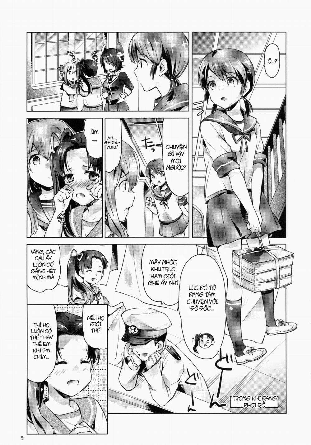 Shirayuki và một ngày tràn ngập tình yêu (Kantai Collection, -KanColle-) Oneshot trang 3