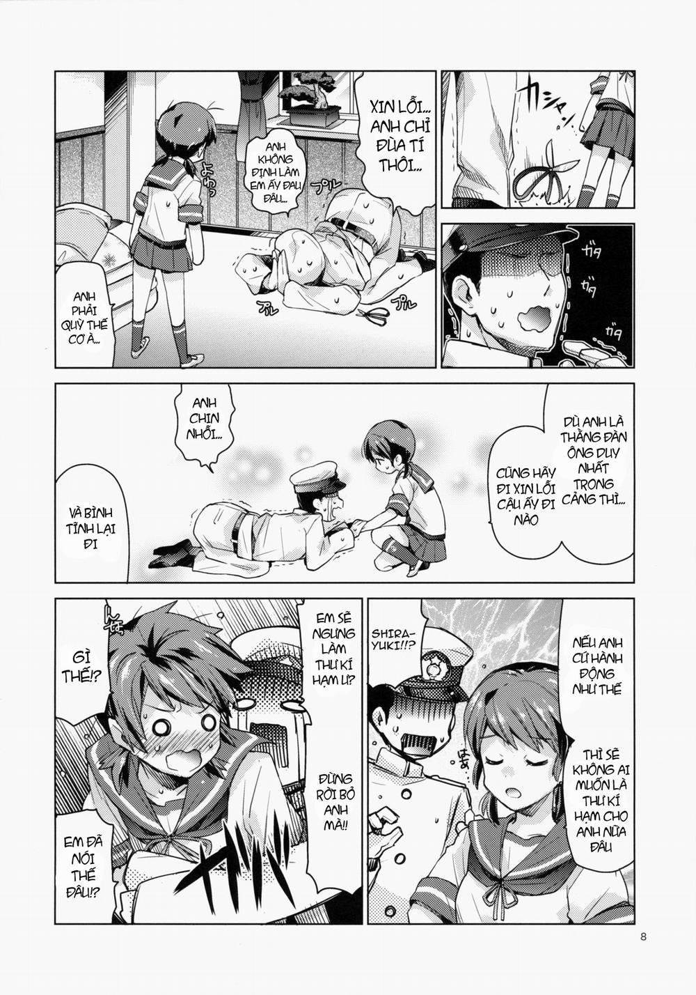 Shirayuki và một ngày tràn ngập tình yêu (Kantai Collection, -KanColle-) Oneshot trang 6