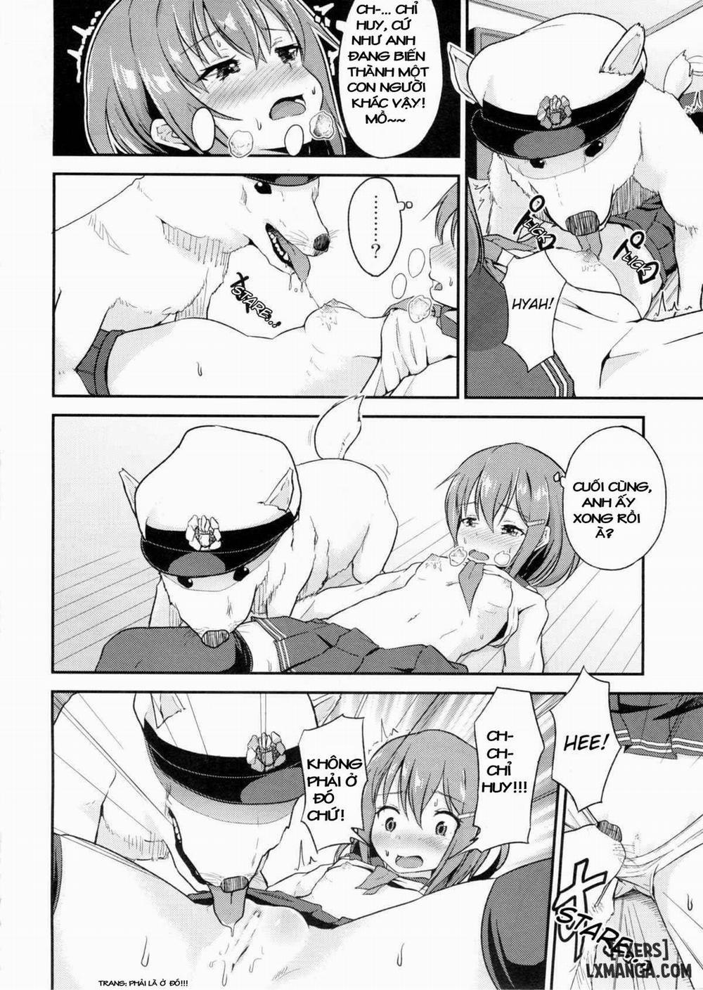 Shireikan Ga Wanko Ni Nacchatta Oneshot trang 4