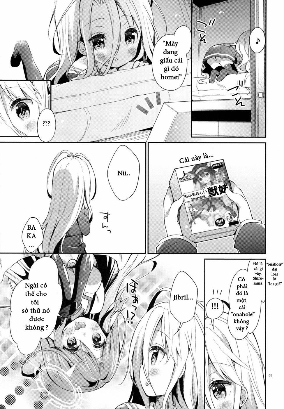 "Shiro... Kyou Kara Kodomo Onaho Ni, Naru" (No Game No Life) Oneshot trang 3